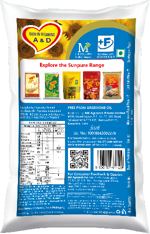 SUNPURE SUNFLOWER OIL