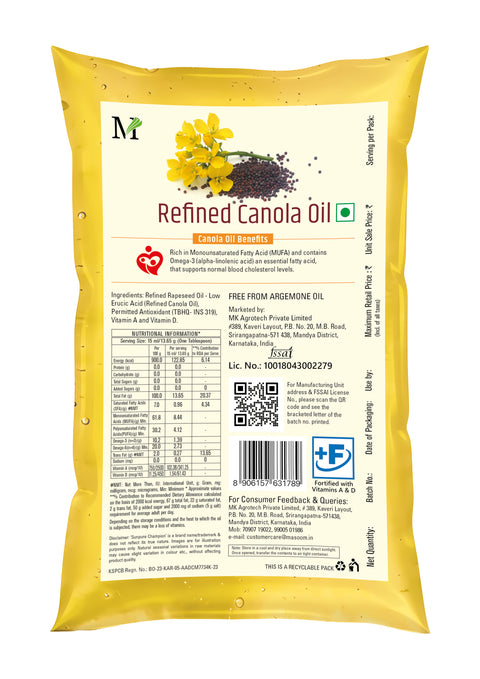 SUNPURE CANOLA OIL