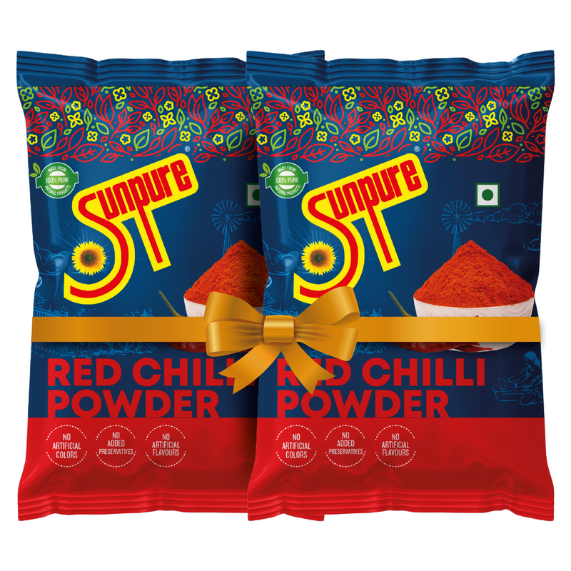 SUNPURE RED CHILLI POWDER BUY 1 AND GET 1 FREE