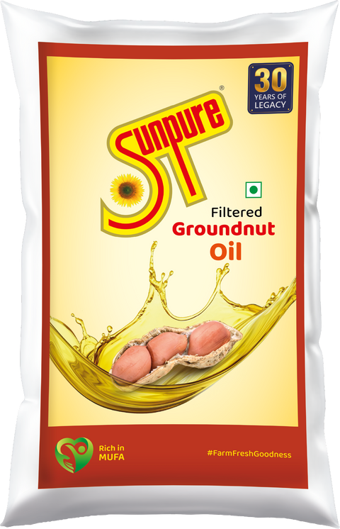 SUNPURE FILTERED GROUNDNUT OIL