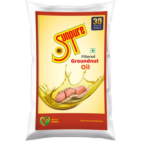 SUNPURE FILTERED GROUNDNUT OIL