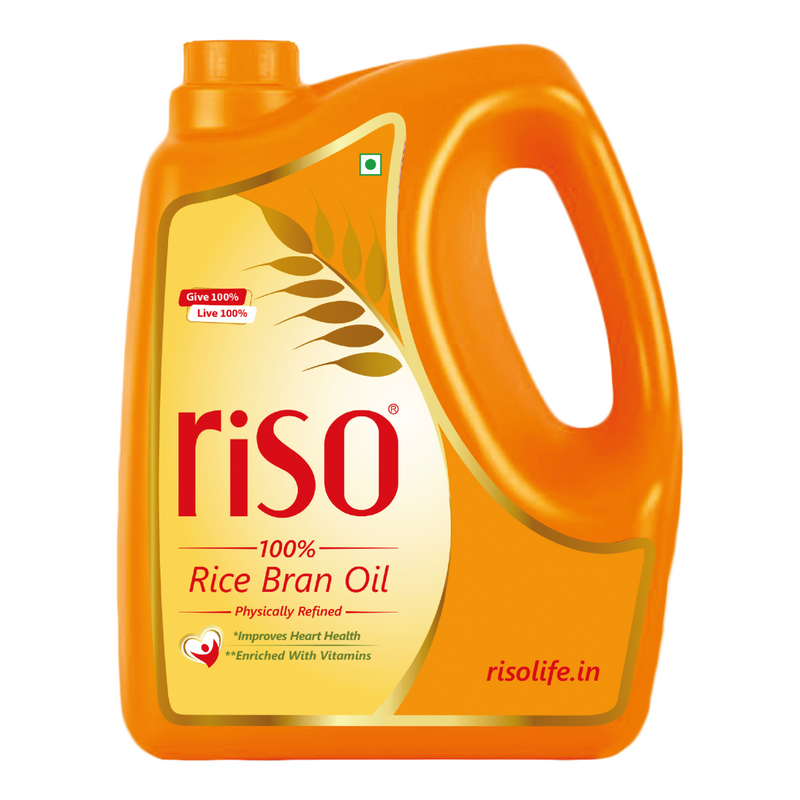 RISO RICE BRAN OIL - 5 L CAN