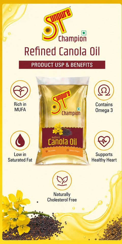 SUNPURE CANOLA OIL
